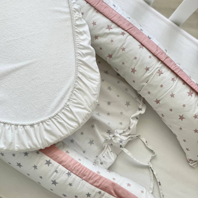 Protectie somn – Baby Nest Pink Cat